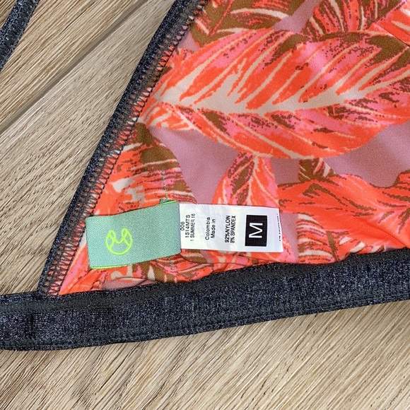 Maaji Bikini Coral Pink Purple Blue Gray Bikini - Picture 6 of 6